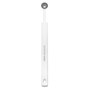 Uxcell Single Measuring Spoon 1/8 tsp (0.63 ml) Teaspoon / Tablespoon 430 Stainless Steel Single Tiny Square Bowl Measuring Spoon Long Handle Measure Scoop