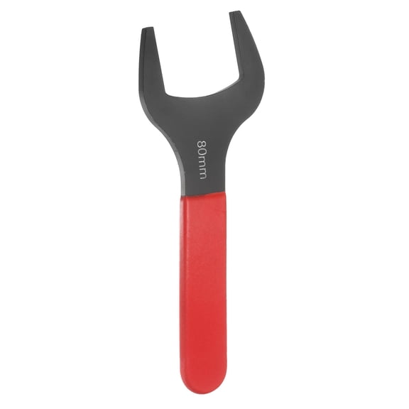Uxcell Single Open End Wrench 80mm Metric U-Shaped Spanner with Red Shank