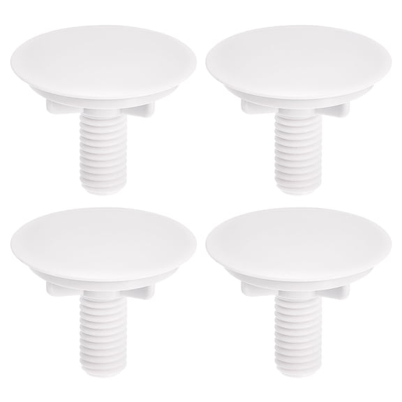 Uxcell Sink Tap Hole Cover Plastic, Faucet Hole Cover 4 Packs (0.59 to 1.77 Inch in Diameter)