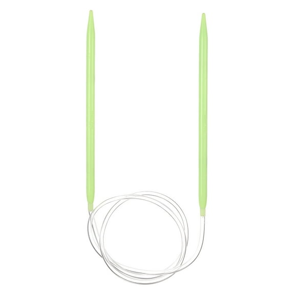 Uxcell Size US 10 (6mm) Plastic Circular Knitting Needles 32 Inch(80cm) Round Knitting Needle
