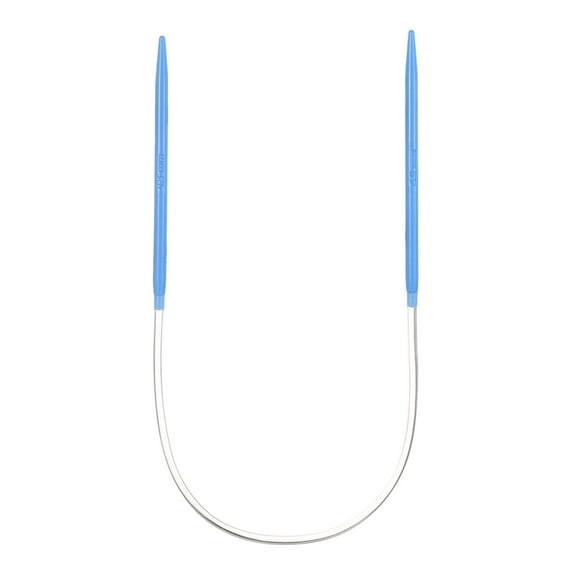Uxcell Size US 7 (4.5mm) Plastic Circular Knitting Needles 16 inch Round Knitting Needle