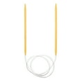 thumbnail image 1 of Uxcell Size US 8 (5mm) Plastic Circular Knitting Needles 32 inch Round Knitting Needle, 1 of 5