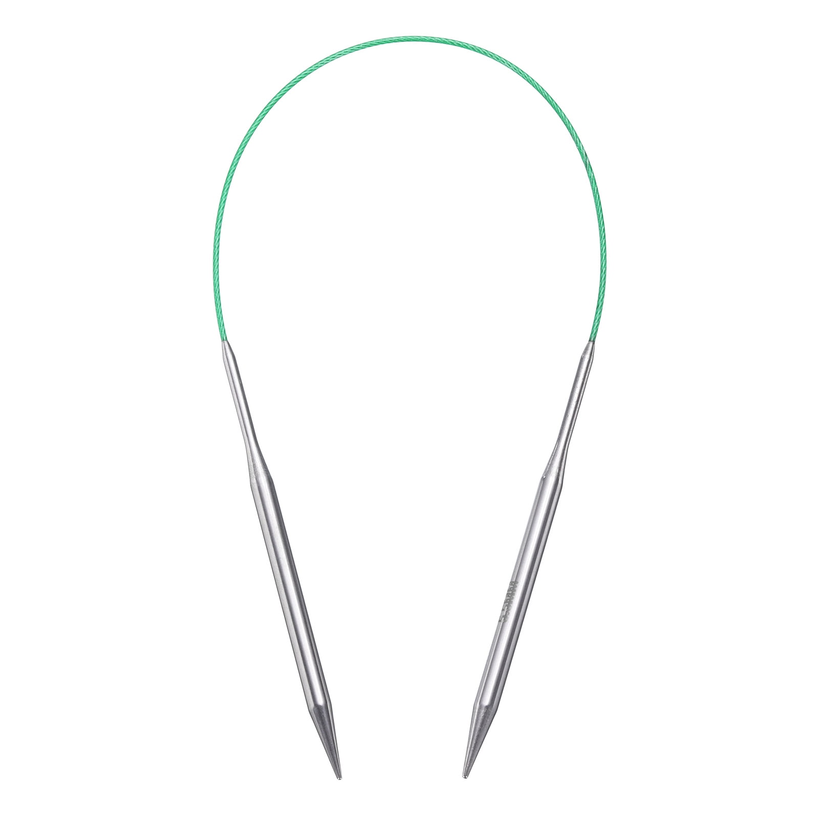 Size US 9 (5.5mm) Knitting Needles Circular Needle 16 Inch(40cm) Round Metal Stainless Steel Needle