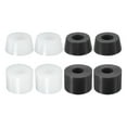 thumbnail image 1 of Uxcell Skateboard Bushings, 90A PU Long-Board Truck Bushings Rebuild Kit for Skateboard Part Black/White, 1 of 7