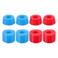 thumbnail image 1 of Uxcell Skateboard Bushings, 90A PU Long-Board Truck Bushings Rebuild Kit for Skateboard Part Blue/Red, 1 of 7