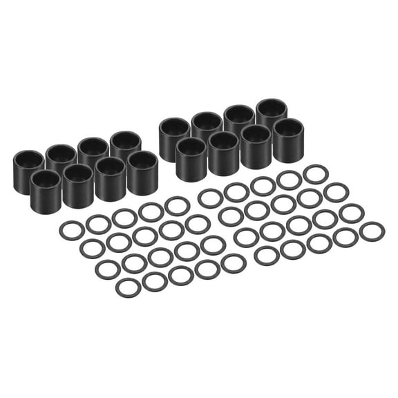Uxcell Skateboard Hardware Kit Bearing Spacers Speed Washers Black