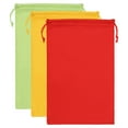 thumbnail image 1 of Uxcell Ski Goggle Bag, 3 Pack Microfiber Snow Goggles Case Sleeve, Red, Yellow, Green, 1 of 6