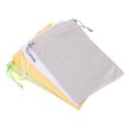 thumbnail image 1 of Uxcell Ski Goggle Bag, 4 Pack Microfiber Snow Goggles Case Drawstring Pouch White Gray Yellow Green, 1 of 5