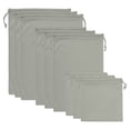 thumbnail image 1 of Uxcell Ski Goggle Bag, 9 Pack Microfiber Pouch Protective Storage Case Sleeve, Gray, 1 of 6