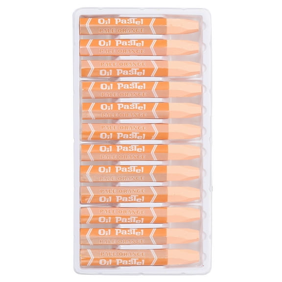 Uxcell Skin Tone Oil Pastels, 12Pcs Soft Oil Crayons Vibrant Creamy Pastels Stick Art Supplies for Painting Drawing