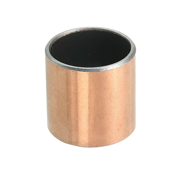 Uxcell Sleeve Bearing 7/8" Bore x 1" OD x 1" Length Plain Bearings Wrapped Oilless Bushings Self-Lubricating Bushings for Sliding Parts of Machinery