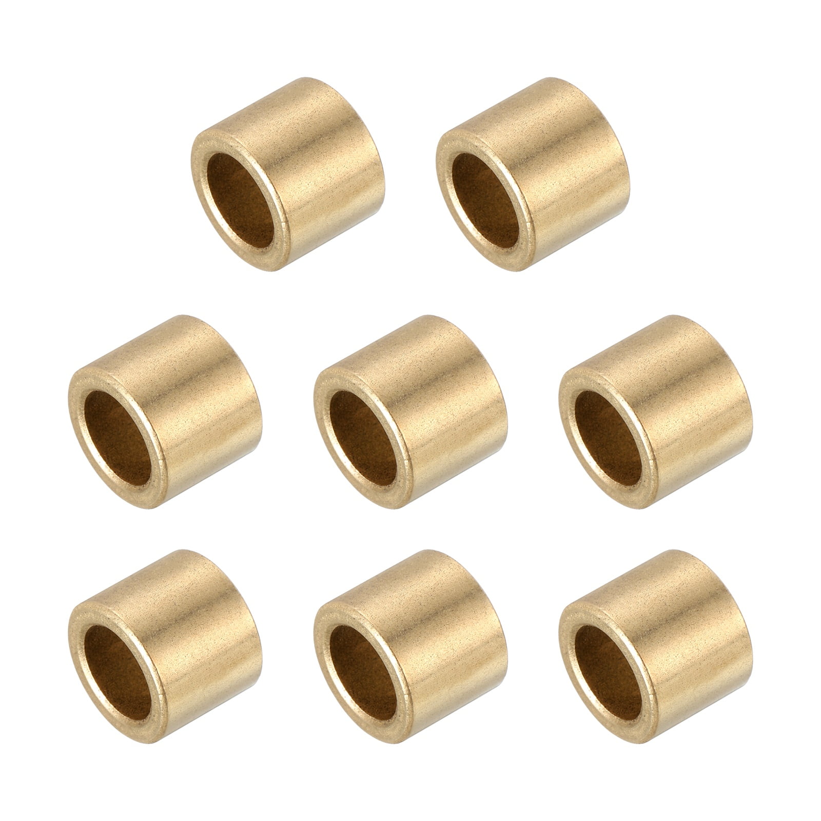 Roulements à Manchons à Bride En Laiton - Alésage 6mm, Diamètre Extérieur 10mm, Longueur 10mm - Marque Uxcell