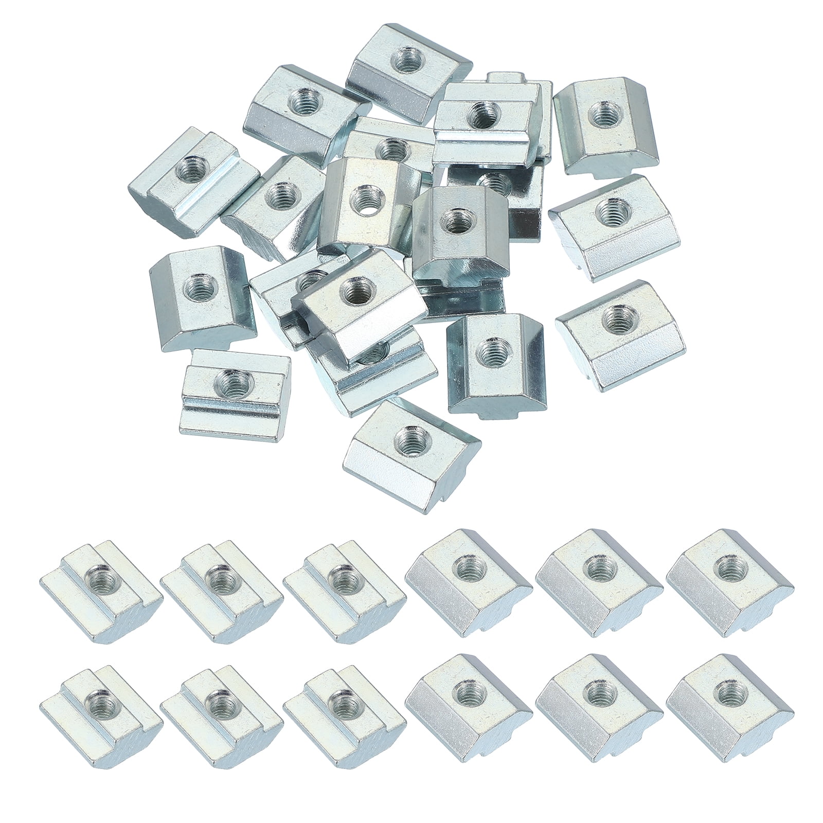 Uxcell Sliding T Nuts, Hammer Head Fastener Nut Thread T Slide Drop In Nuts For European Standard M5 - View #6