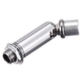 thumbnail image 1 of Uxcell Sloped Ceiling Adapter Swivel M10 M12 Thread for Chandelier Chrome, 1 of 5