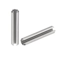 thumbnail image 1 of Uxcell Slotted Spring Pin M4  x 40mm 304 Stainless Steel Split Spring Roll Dowel Pins Plain Finish 20Pcs, 1 of 3