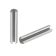 thumbnail image 1 of Uxcell Slotted Spring Pin M4  x 50mm 304 Stainless Steel Split Spring Roll Dowel Pins Plain Finish 20Pcs, 1 of 3