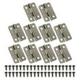 thumbnail image 1 of Uxcell Small Butt Hinges 1 inch, Jewelry Box Hinge with Screw for Jewelry Wooden Boxes, Brown 10 Pack, 1 of 6