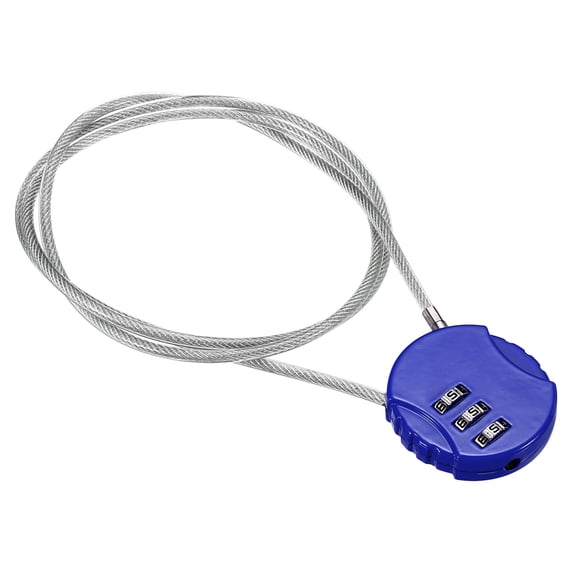 Small Button Lock Uxcell Small Combination Lock 31.4 Inch, 1 Pack 3 Digit Padlock for Gym ...