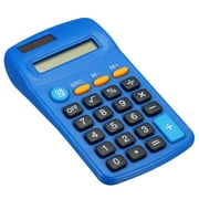 Uxcell Small Pocket Calculator Home Office Handheld Calculator 8 Digit Display Dark Blue