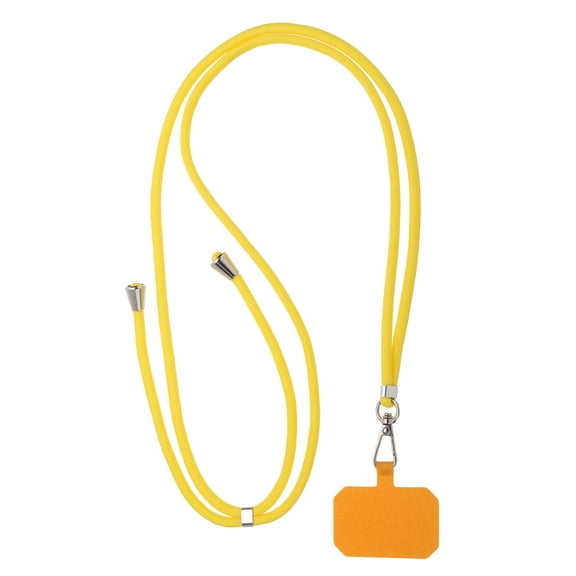 Uxcell Smart Phone Lanyard, Universal Adjustable Phone Strap Crossbody Lanyard Fits Most Smartphones, Yellow