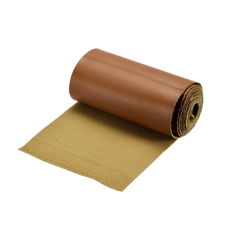 Uxcell Smooth Solid Color Faux Leather Sheets, PU Leather for DIY