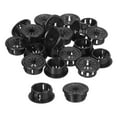thumbnail image 1 of Uxcell Snap Bushing Grommet 0.75"(19mm) Mount Dia, 30Pack  Nylon Bushing Grommet, Black, 1 of 6