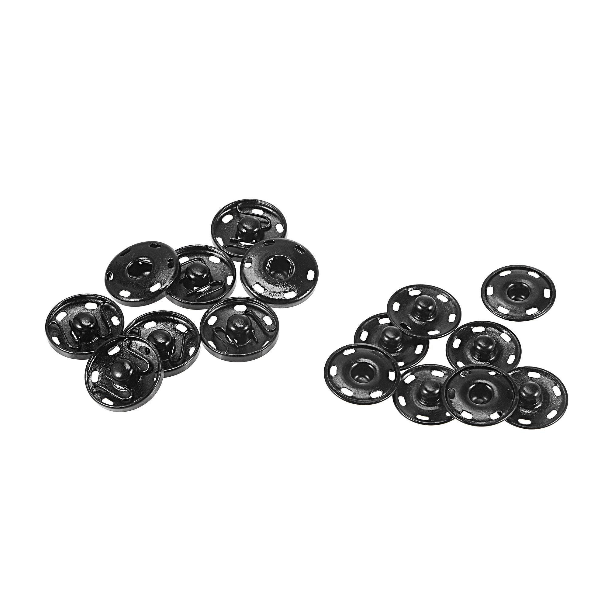 Uxcell Snap Buttons, Copper Sew-on Press Button Fastener for Leather ...