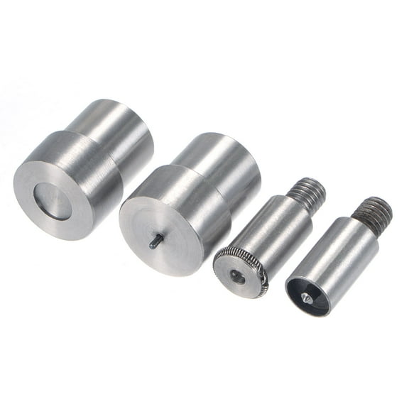Uxcell Snap Fasteners Button Die for Hand Press Machine Setter Carbon Steel 10mm