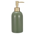 thumbnail image 1 of Uxcell Soap Dispenser, 14Oz Ceramic Dish Hand Soap Dispenser with Plastic Pump for Kitchen Bathroom, Green, 1 of 5
