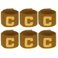 thumbnail image 1 of Uxcell Soccer Captain Armband, Football Armband Elastic Adjustable Player Bands Anti-Slip Brown, 1 of 7