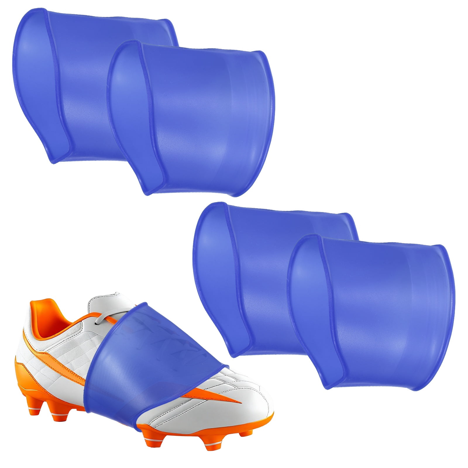 Uxcell Soccer Lace Bands, Cleat Covers Silicone Shoe Lace Covers ...