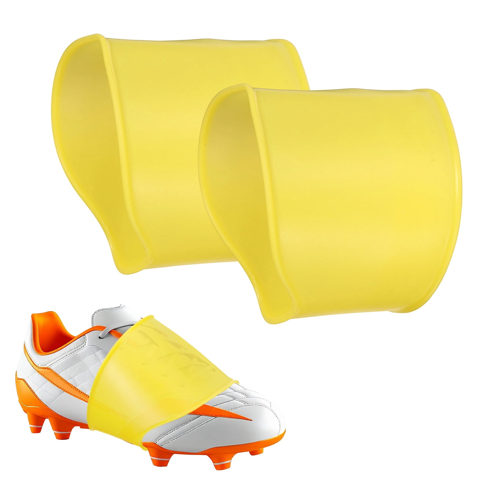Uxcell Soccer Lace Bands, Cleat Covers Silicone Shoe Lace Covers ...
