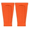 thumbnail image 1 of Uxcell Soccer Shin Guards, Shin Pads Calf Protective Gear Lightweight Breathable Compression Sleeve with Hexagonal Pads Orange S, 1 of 7