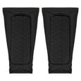 thumbnail image 1 of Uxcell Soccer Shin Guards, Shin Pads Calf Protective Gear Lightweight Breathable Compression Sleeve with Hexagonal Pads Black XS, 1 of 7