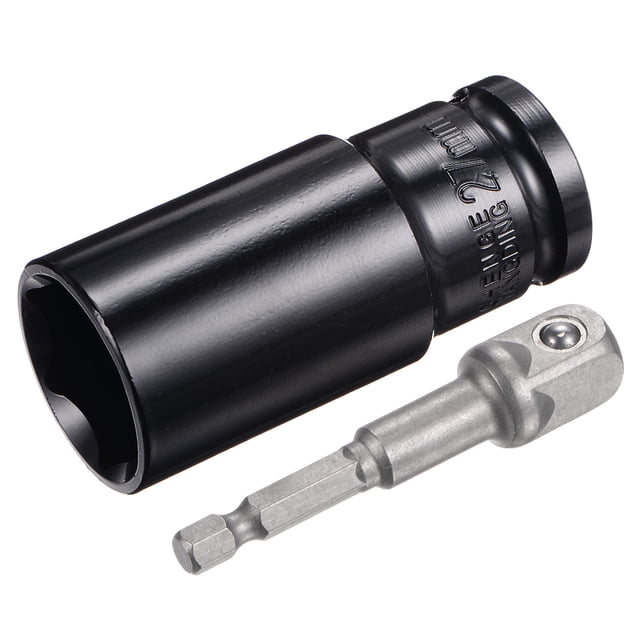 Uxcell Socket Accessory Set, 27mm Deep Socket 1/4