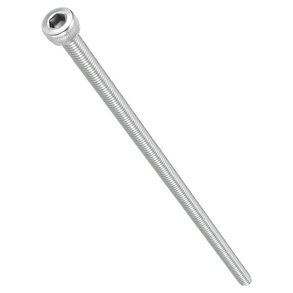 Uxcell Socket Head Cap Screw M4-0.7x100mm 5Pcs 304 Stainless Steel Allen Socket Drive Metric