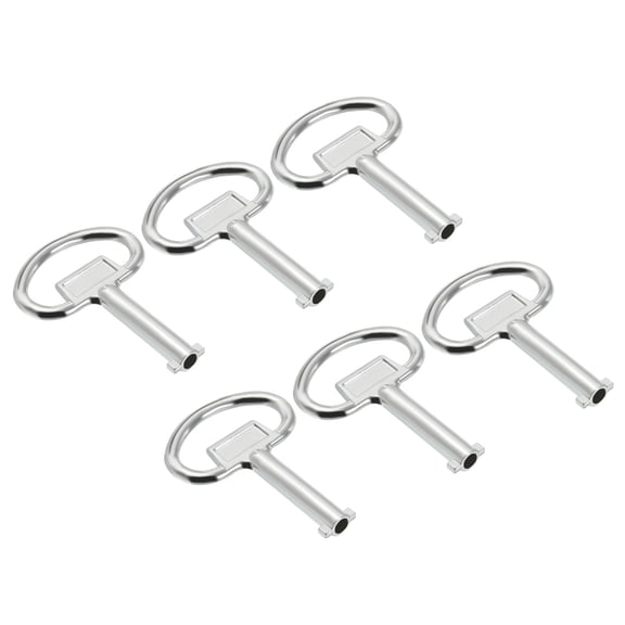 Uxcell Socket Spanner Key for Electrical Cabinets, Gas Water Meter, Elevator Lift Door Panel Lock 13.5x5mm 6