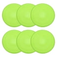 thumbnail image 1 of Uxcell Soft Flying Disc, Sports Flying Discs All Ages Outdoor Flying Disc Training Playing Lightweight Durable 6 Pcs & 7" & Green-Fitting For(Beach/Backyard/Lawn/Park Camping Game), 1 of 6