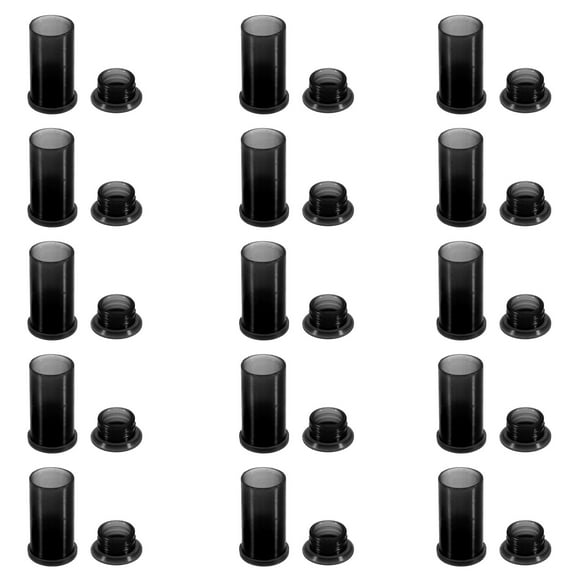 Uxcell Solar Connector Caps Weather Resistant IP67 Male and Female Dust Cap 26mm x 14mm