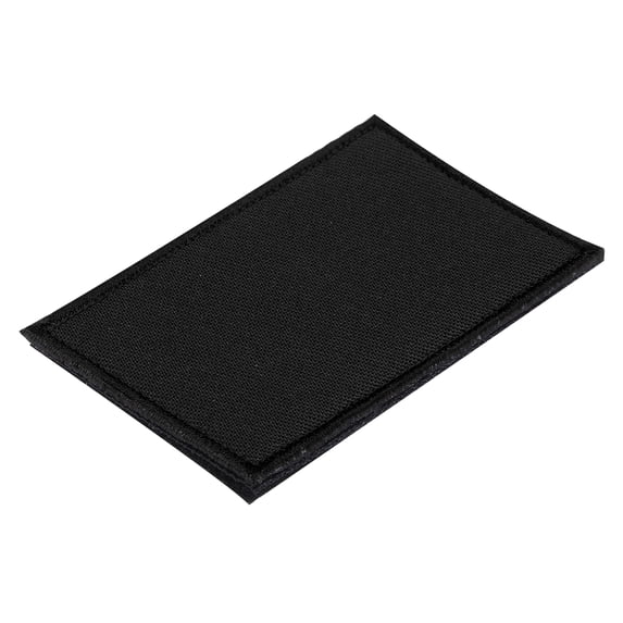 Uxcell Solid Black Flag Patch Flags Embroidered Patches 3.15x1.97 Inch for Vest Clothes Backpacks Hats,Pack of 1