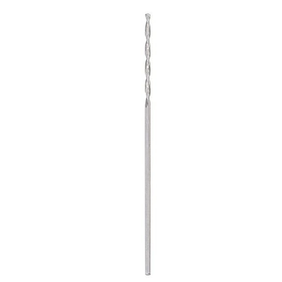 Uxcell Solid Carbide Left Hand Spiral Flutes Twist Drill Bits for Stainless Steel 0.8mm