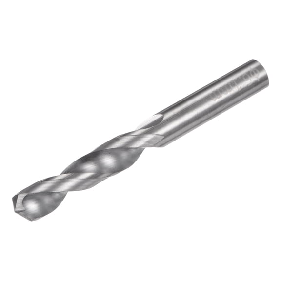 Uxcell Solid Carbide Twist Drill Bit 6.1mm YG6X/C3 Micro-Grain Carbide for Drilling Metal Plastic