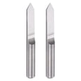 thumbnail image 1 of Uxcell Solid Carbide Wood Engraving CNC Router Bit Carving Milling Cutter Tool 0.1mm, 1 of 5