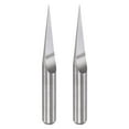 thumbnail image 1 of Uxcell Solid Carbide Wood Engraving CNC Router Milling Bit 0.2mm, 1 of 5