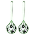 thumbnail image 1 of Uxcell Solo Soccer Training Ball Net, Football Practice Net Fits Ball Size 3, 4, 5, Green 1Pcs, 1 of 5