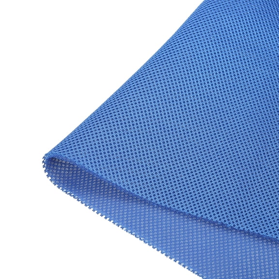 Uxcell Speaker Grill Cloth 20 x 55 Inch Stereo Mesh Fabric Protective Dustproof Cloth for Home Speaker Repair Light Blue