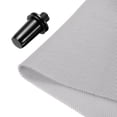 thumbnail image 1 of Uxcell Speaker Grill Cloth 20 x 63 Inch Stereo Mesh Dustproof Fabric with Buckle for Home Speaker Repair Light Grey, 1 of 4