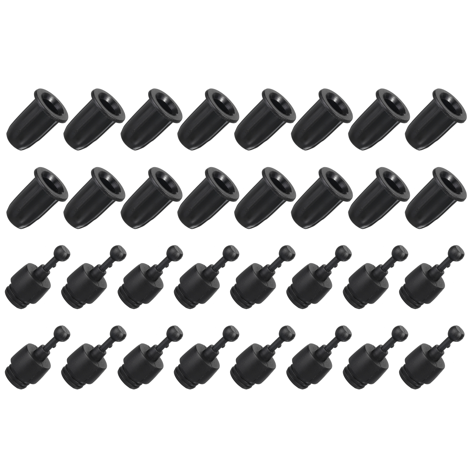 Uxcell Speaker Grill Guides Plastic Ball and Socket Type 10.5mm Dia for