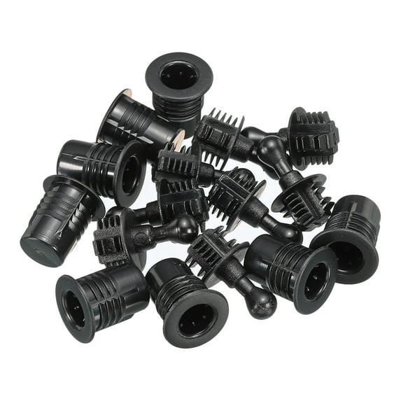 Uxcell Speaker Grill Guides Plastic Black Ball Socket Type Dia 11mm for Speaker Parts Accessories Pack of 8