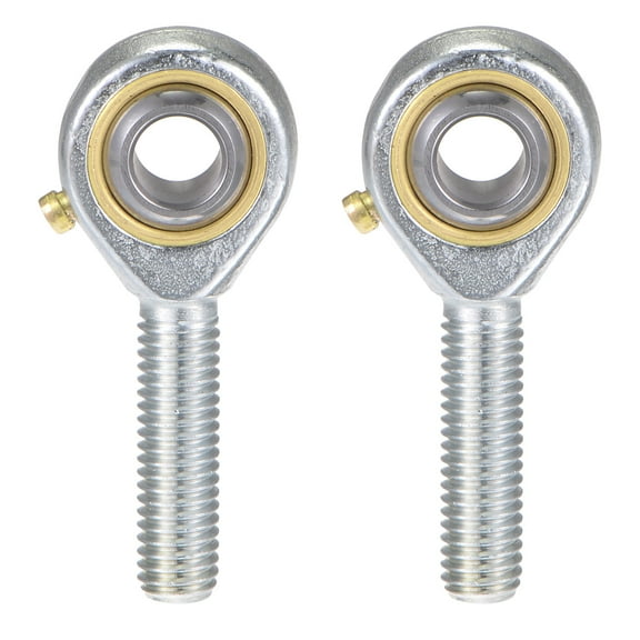 Uxcell Spherical Rod End Bearing Self lubricated Joint Bearing Right Hand Male Thread 8mm